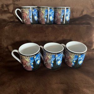 Shot Glass Van Gogh Vodkas Collectible Preowned Gogh Gear